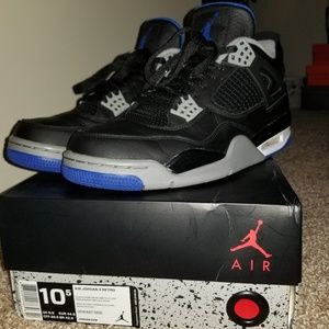 Air Jordan Retro 4 Motorsport Black